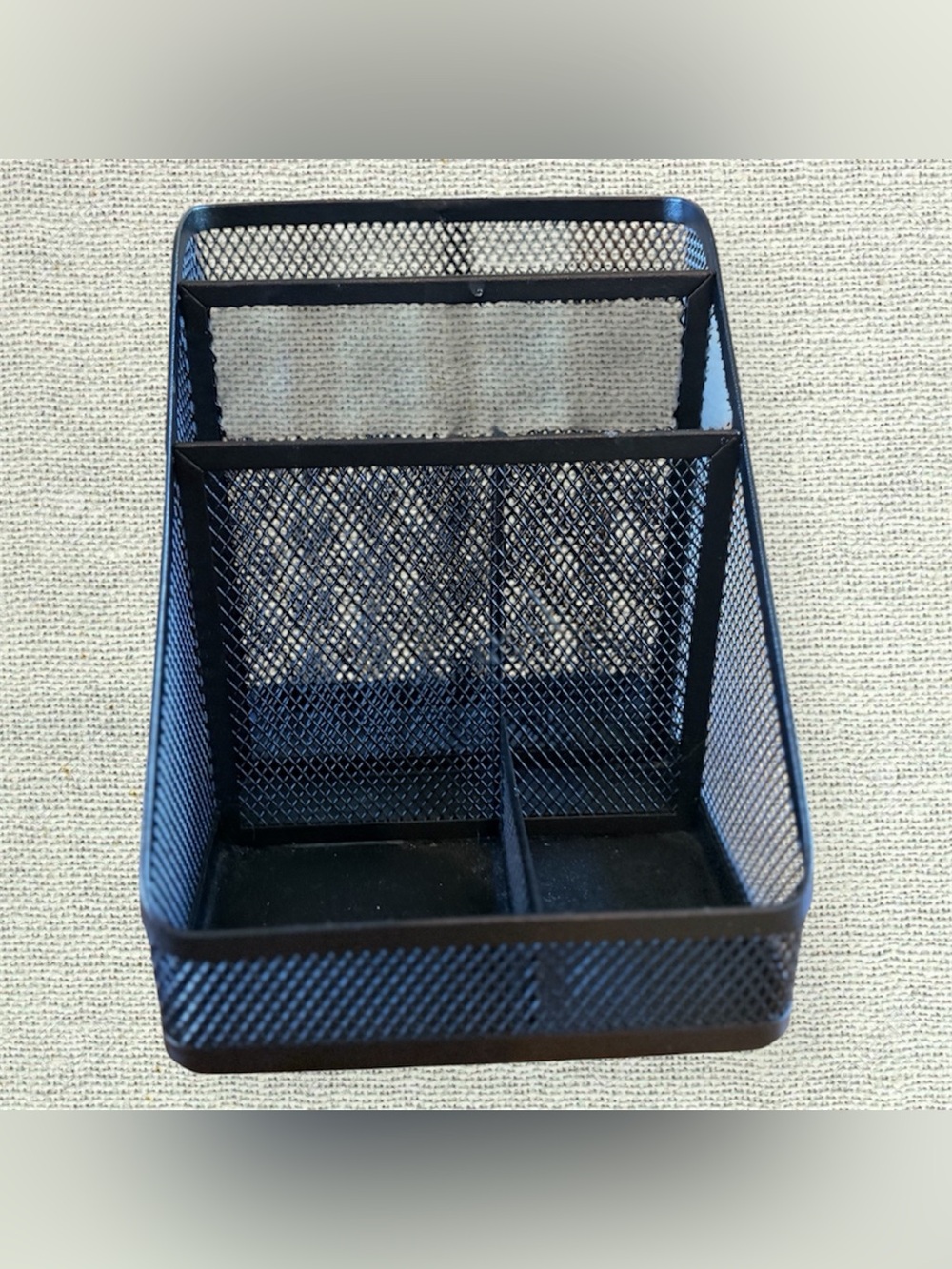Brightroom Black Metal Mesh Desktop Organizer Desk Caddy